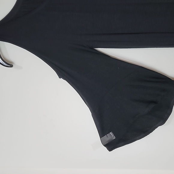 CUPIO BLACK OPEN SHOULDER BELL SLEEVES TOP - Picture 5 of 15